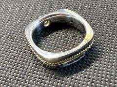 14K White Gold Round Brilliant Cut Diamond Ring