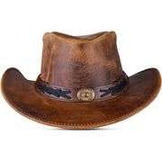 Genuine Leather Cowboy Hat