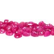 Simply gorgeous 12.40ct reddish pink Ruby set