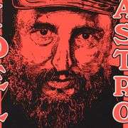 Fidel Castro by Steve Kaufman (1960-2010)