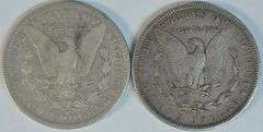 Scarce 1886-S and 1887-S Morgan Silver Dollars