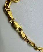 14K Yellow Gold Anchor Chain