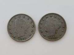 1891 & 1892 Liberty Head Nickels