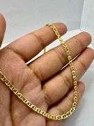 14K Yellow Gold Anchor Chain