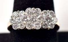 Dazzling Approx. 1.00CTW Diamond Ring in 14K Yellow Gold