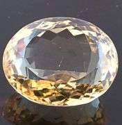 Simply brilliant 17.65ct Golden Citrine