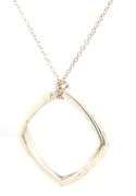 Tiffany & Co Frank Gehry square Torque necklace