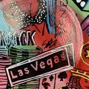 Vegas by Steve Kaufman (1960-2010)