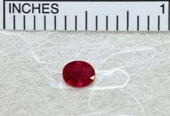 Glowing Natural Ruby