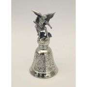 Silver-Plated Saint Michael Bell