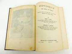 1898 Odysseus, The Hero of Ithaca Antique Book