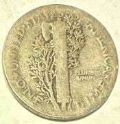 1921 Mercury Dime