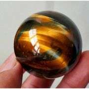 Tiger Eye Quartz Crystal Sphere