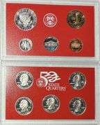 2001 Silver US Proof Set