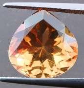 Golden honey drop! 8.81ct Maderia Citrine!