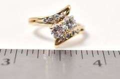 Captivating Diamond Ring in 14K Yellow Gold
