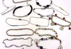 Big group lot of 16 vintage 925 sterling silver bracelets