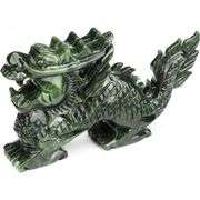 Hand-Carved Jade Dragon