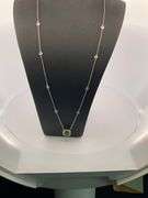 CERTIFIED COLOMBIAN EMERALD AND DIAMOND NECKLACE