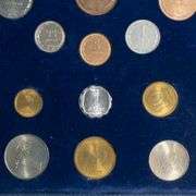 Set of 18 Unc Israel Trade Coins 1949-1963
