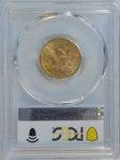 Blazing virtual Gem BU 1901-S $5 Liberty Gold Piece. PCGS MS64