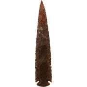 Hand-Knapped Jasper Crystal Arrowhead