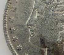 1888 O Morgan Silver Dollar - VAM HOT LIPS