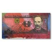 Cuban Money by Steve Kaufman (1960-2010)