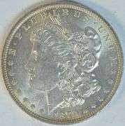 Lustrous BU 1879-O Morgan Silver Dollar. Key date