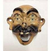 Cast Iron 4-Eyed Circus Bottle Opener