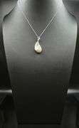 Natural Rare Certified South Pacific Maliku Islands Pearl Pendant With Solid Silver Chain