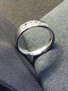 MEN’S 14K WHITE GOLD NATURAL DIAMOND WEDDING BAND