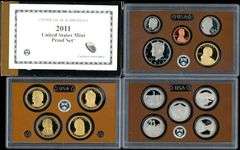 2011 14 Piece US Proof Set in Box w/CoA