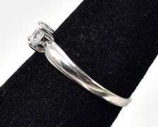 CZ Gemstone Ring in Sterling Silver