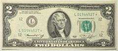 $2 1976 Star San Francisco CH CU Note