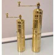 2 Handcrafted Turkish Brass Coffee Grinders