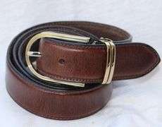 Classy Fine Quality Leather Belt, Made In Italy