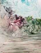 Father of Abstract Romanticism, Kamran Khavarani" Original hand signed and numered AP Giclee on Canv