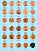 Set of 267 Lincoln Cents in Albums: 1909 VDB - 2013-D