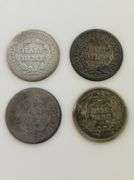 1841, 1854, 1857, 1870 Half Dimes Lot