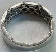 18K White Gold Round Brilliant Cut Diamond Ring