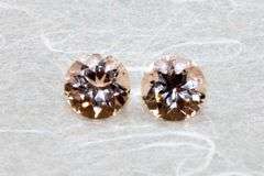 Soft, Sparkling Natural Morganite Pair