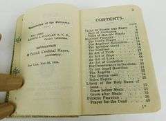 1925 Key to Heaven Catholic Celluloid Prayer Book