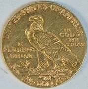 Flashy BU 1928 US $2.50 Indian Gold Piece