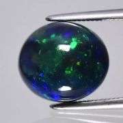 Magnificent 2.59ct full body flashing Black Opal