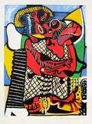 Pablo Picasso, The Embrace, Hand Signed by the Estate