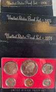 1974-1976 Black Box US Proof Sets