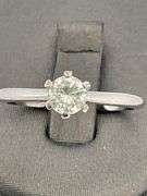 BRAND NEW 14K WHITE GOLD DIAMOND ENGAGEMENT RING