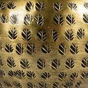 Hammered Aluminum Sphere Container