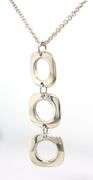 Tiffany & Co Triple square pendant on chain